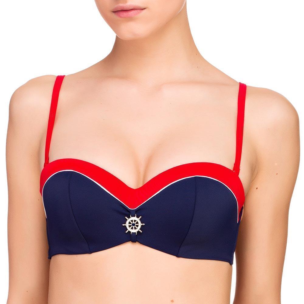 Lightly Lined Bikini Top Lauma Swim Regatta — view 3