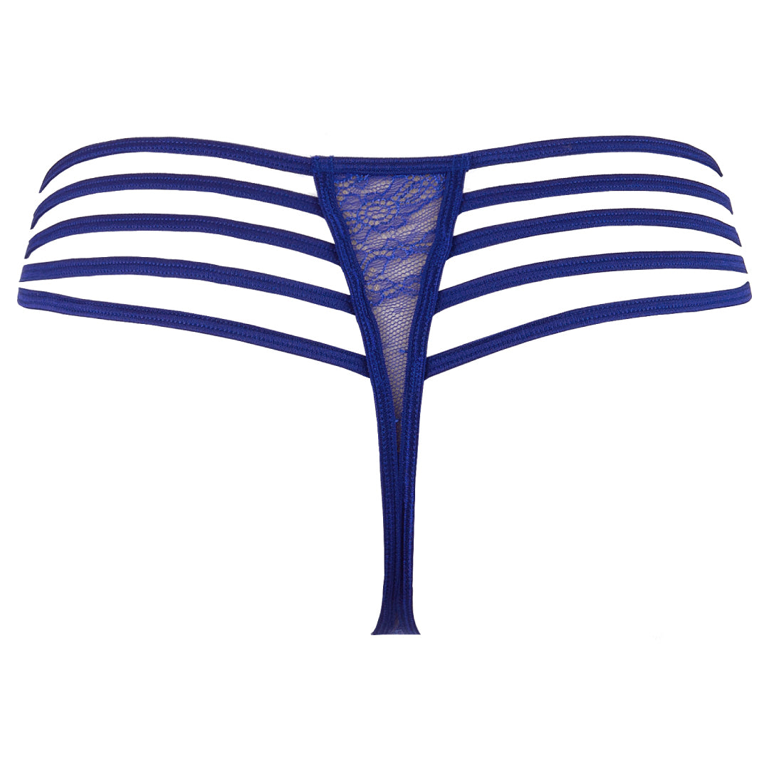 Axami Summer Love Strappy Sheer Mesh Lace Thong Panty — view 4