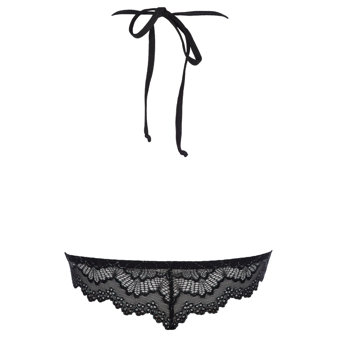 Axami Bon Bon Sheer Lace Triangle Bra — view 4