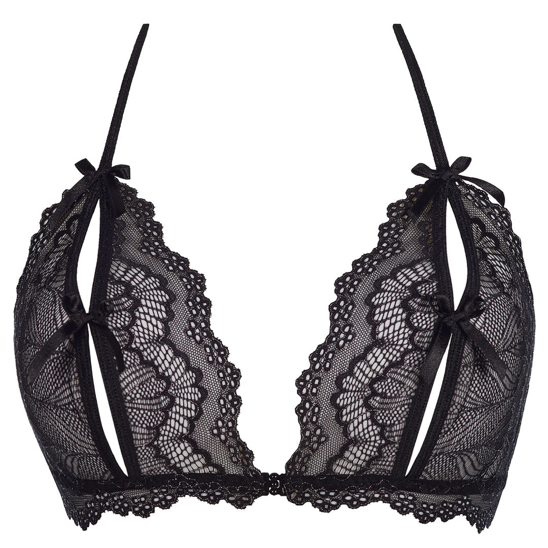 Axami Bon Bon Sheer Lace Triangle Bra — view 3