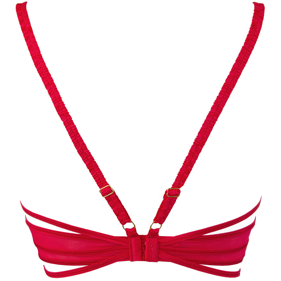 Axami Cherry Bomb Open Cup Shelf Bra — view 7