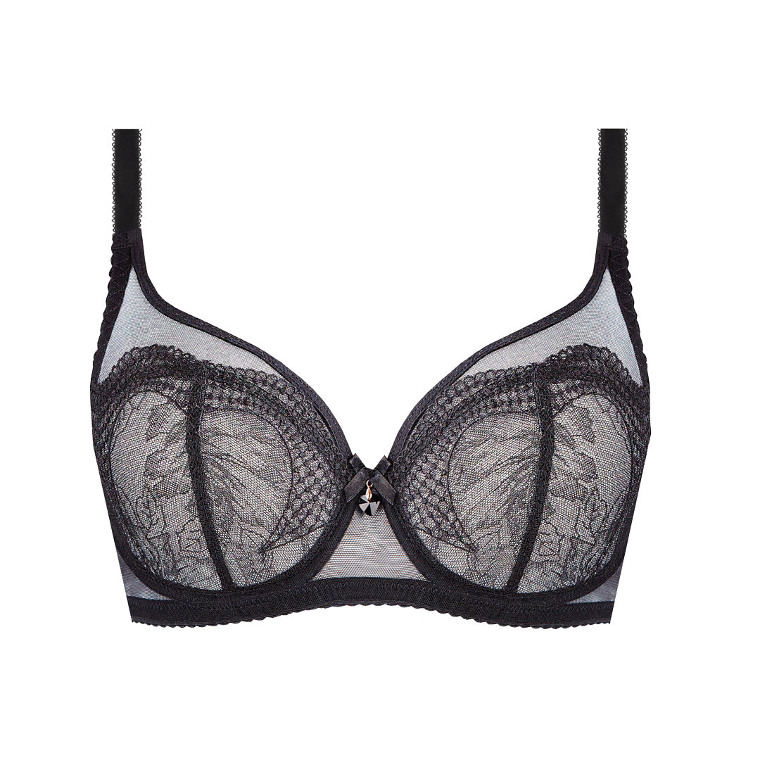 Unikat Brooke Sheer See Through Full Figure Lace Bra — view 4