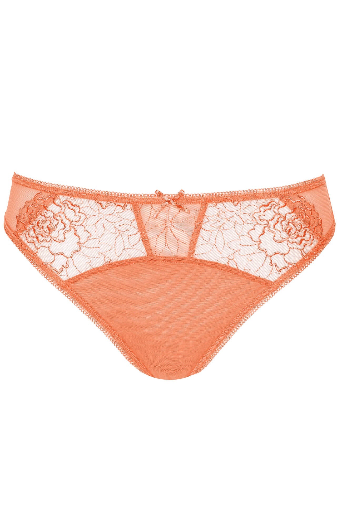 Gorteks Pamela Peach Semi Sheer Thong Panty — view 5