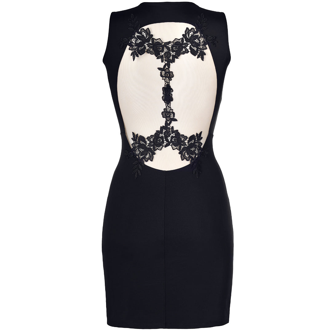 Axami Provocateur Black Mini Dress — view 3
