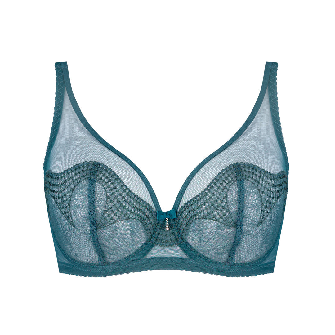 Unikat Florence Sheer Mesh Plunge Bra — view 6