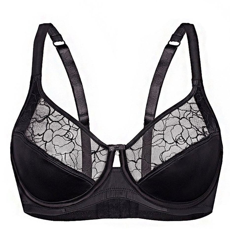 Sassa Marvelous Satin Semi Sheer Bra — view 3