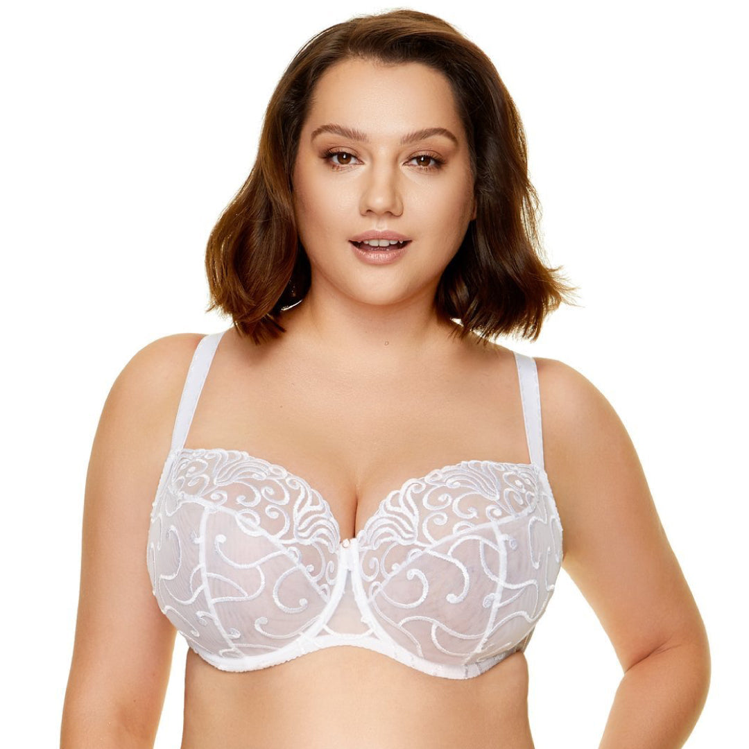 Gorteks Fiore Sheer Full Figure Bra — view 3