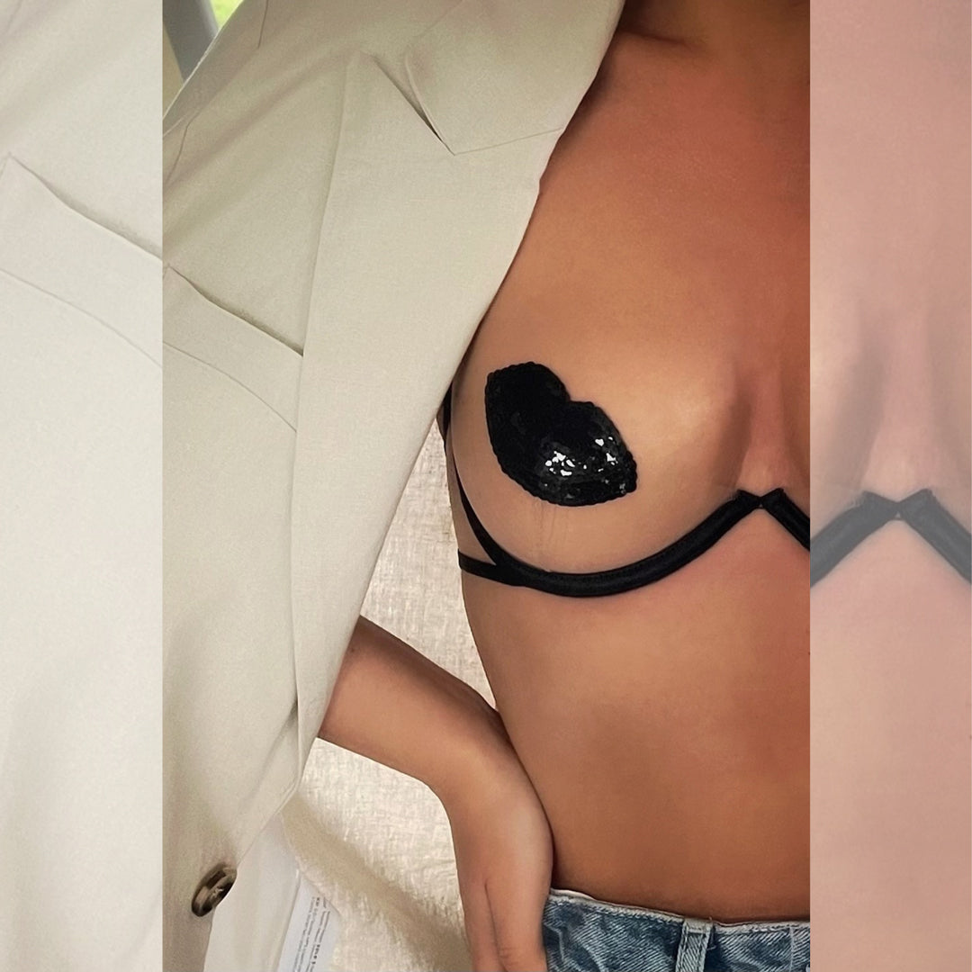 Kinga Kiss Me Invisible Mesh Demi Cup Bra — view 4