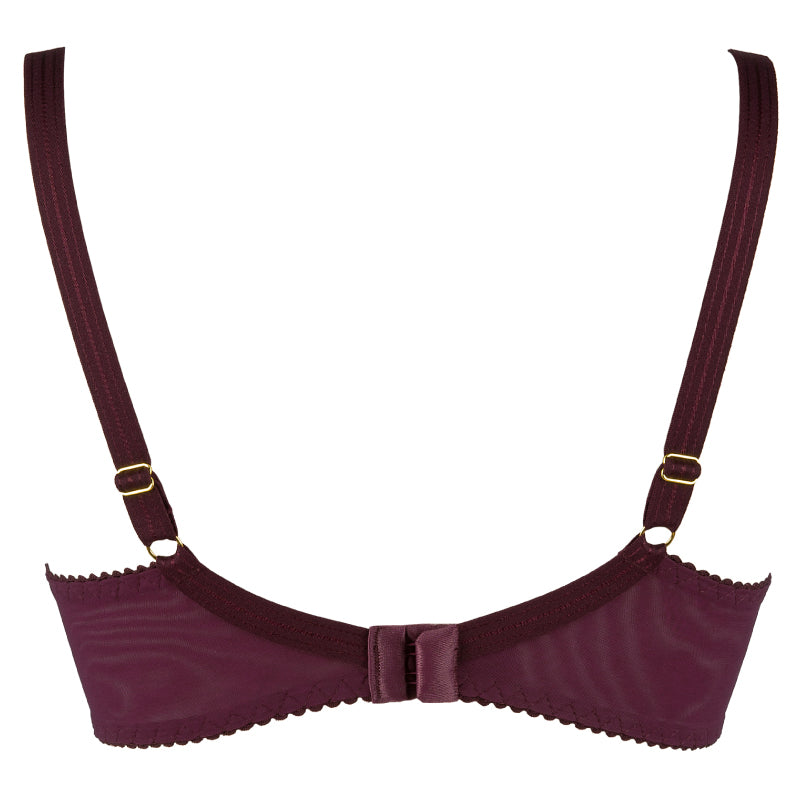 Axami Malaga Loca Sheer Lace Balconette Bra — view 4