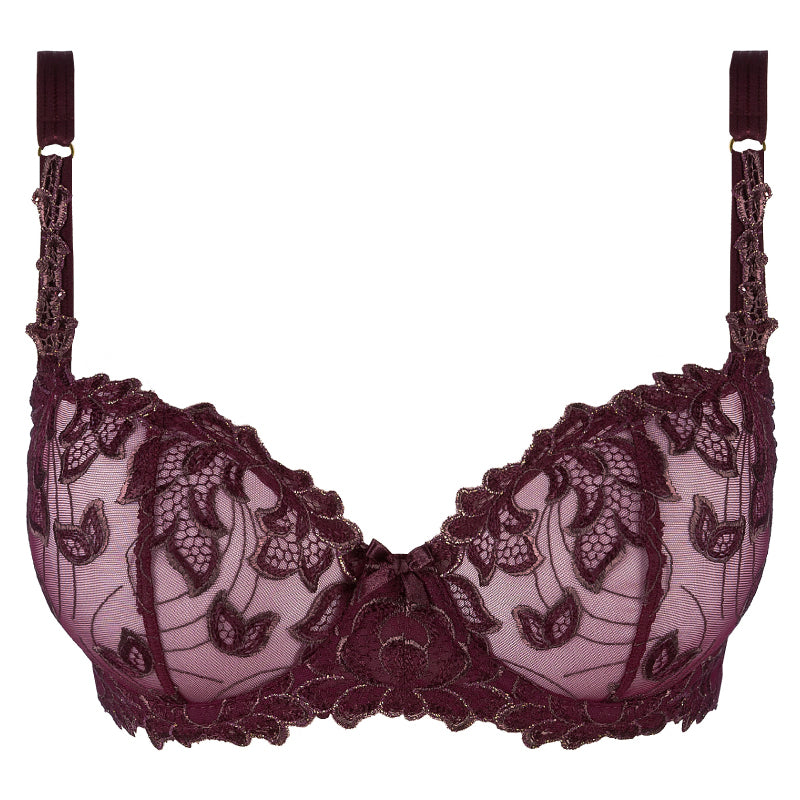 Axami Malaga Loca Sheer Lace Balconette Bra — view 3