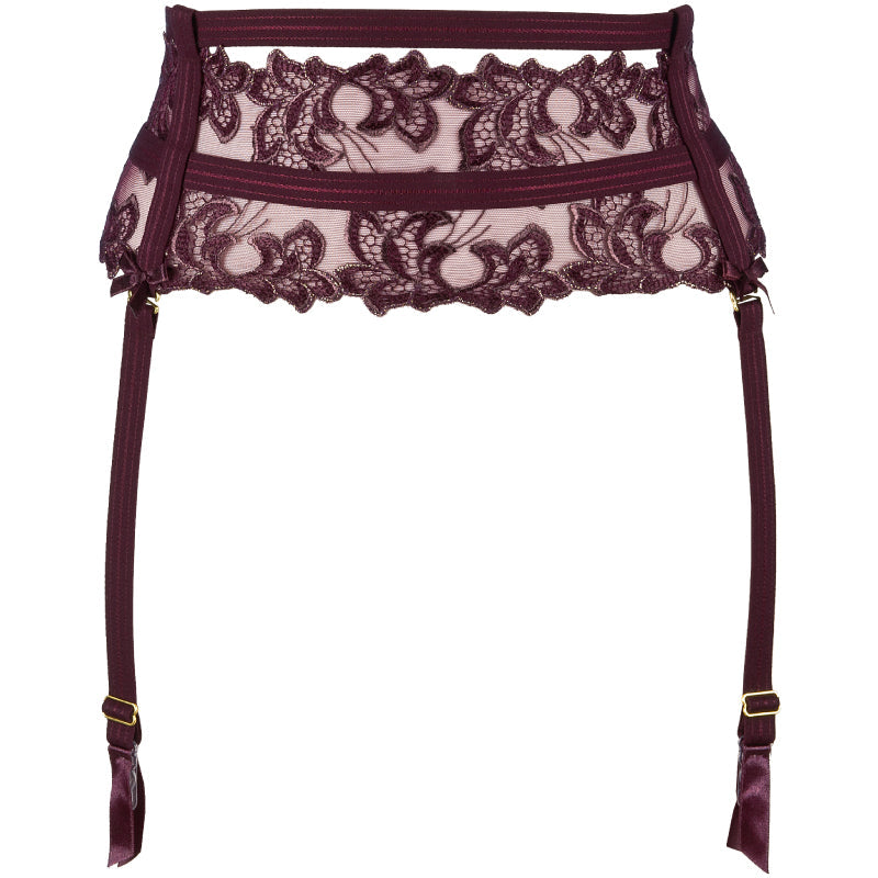 Axami Malaga Loca Sheer Lace Garter Belt — view 3