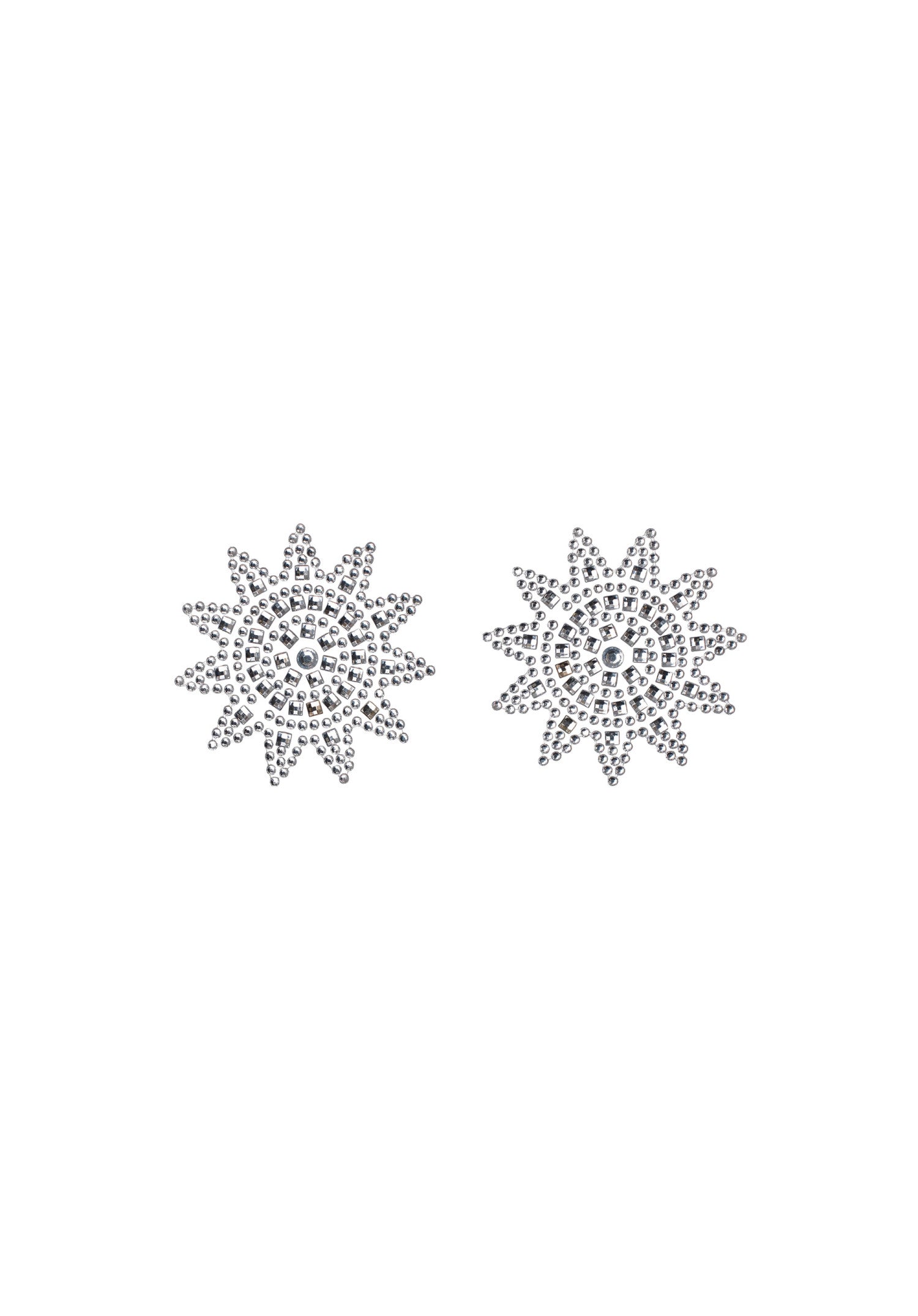 Obsessive Olianna Star-Shaped Crystal Nipple Covers