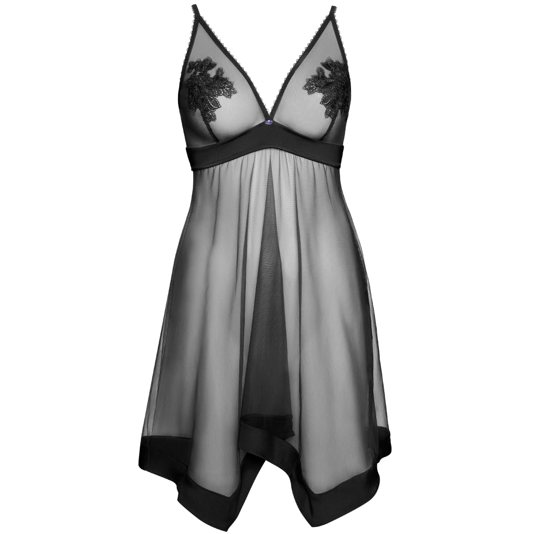 Lisca Peony Sheer Mesh Wireless Babydoll — view 4