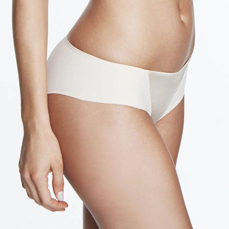 Dominique Seamless Laser Cut Bikini Panty — view 3