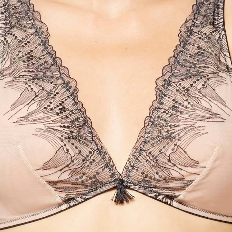 Sexy Double Mesh Bralette Montelle Gatsby — view 4