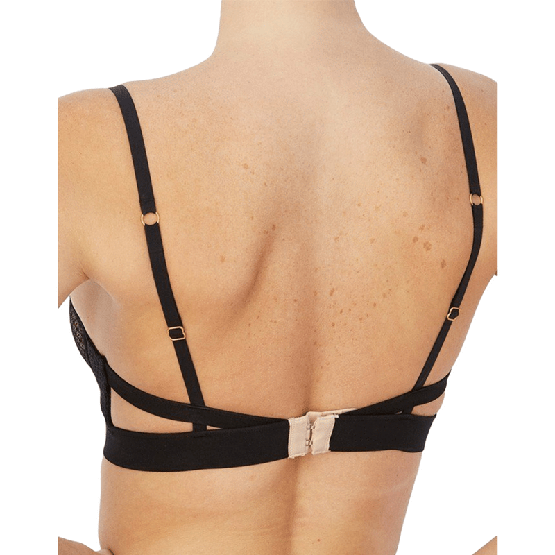 Addiction Moulin Sheer Mesh Demi Bra — view 4