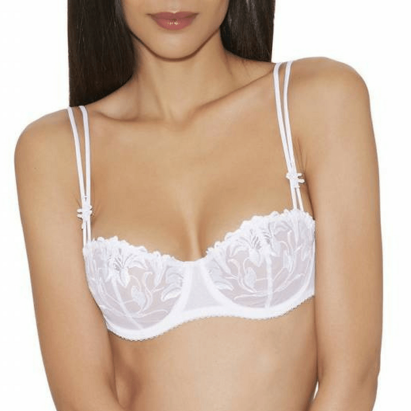 Aubade Jardin Des Delices Sheer Half Cup Bra — view 5