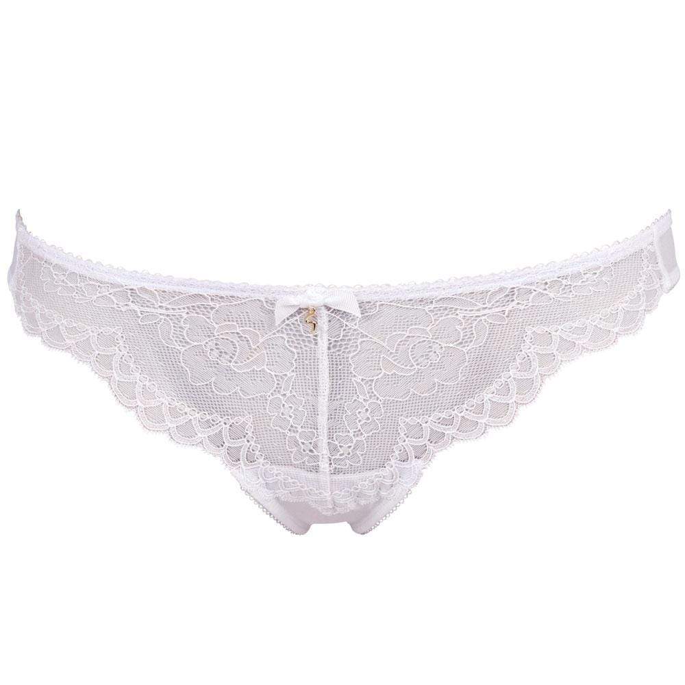 Gossard Superboost Lace White Sheer Thong Panty — view 4