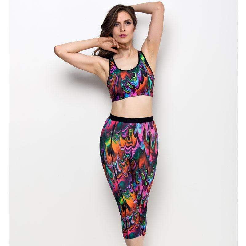 Sports Bra Stetch Fit Top Lauma Active Multicolor — view 4
