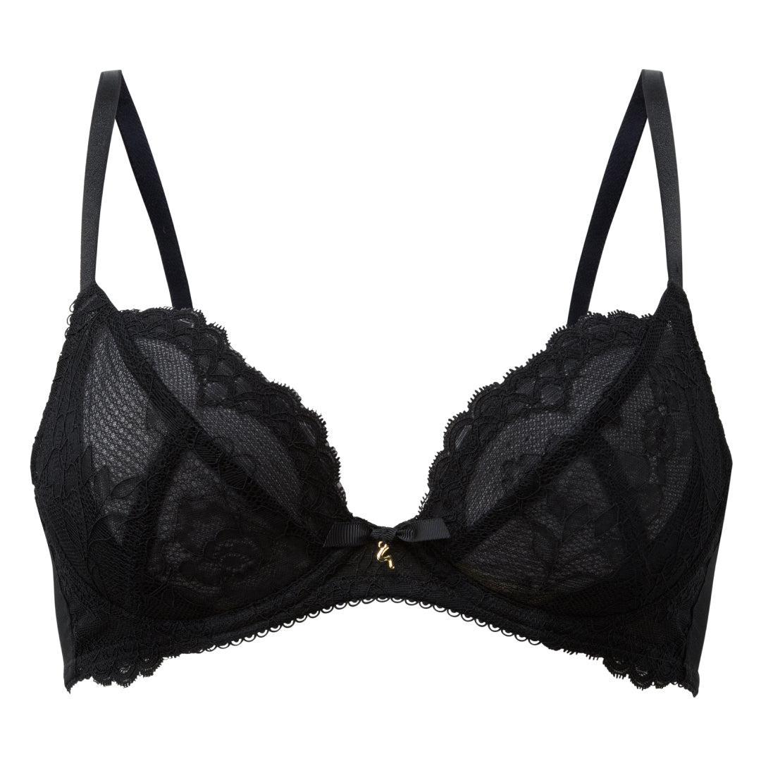 Gossard Superboost Lace Black Plunge Bra — view 6