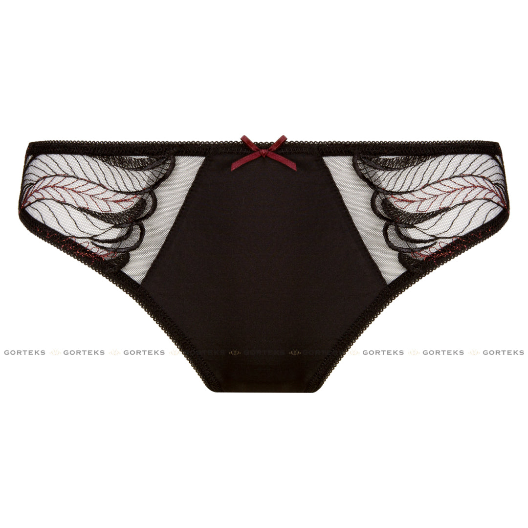 Gorteks Salve Semi Sheer Lace Thong Panty — view 5