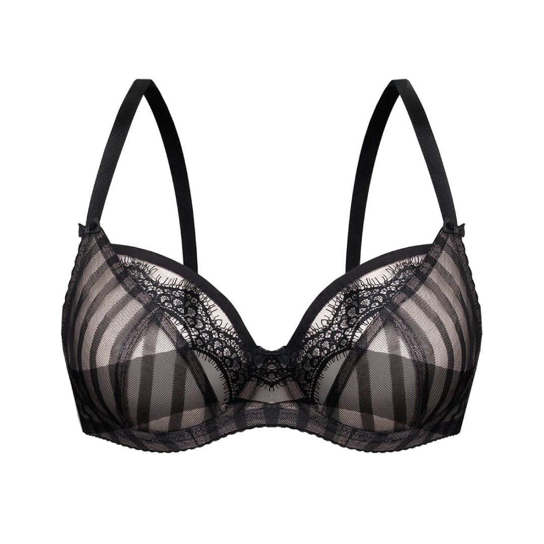 Unikat Stefani Sheer Soft Full Figure Underwire Bra — view 3